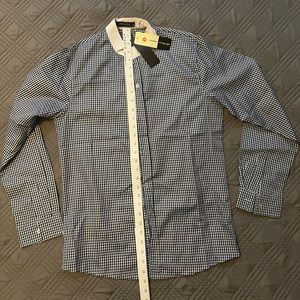 Men’s No Collar Dress Shirt